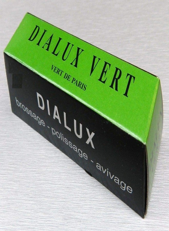 Fozti Dialux Green High Polishing Rouge Bar used on White Gold, Platinum & Harder Metals for Final Polishing Process for Jewellery Making & Repair, Watchmaking, Model Making & Hobby Crafts DIY - Image 3